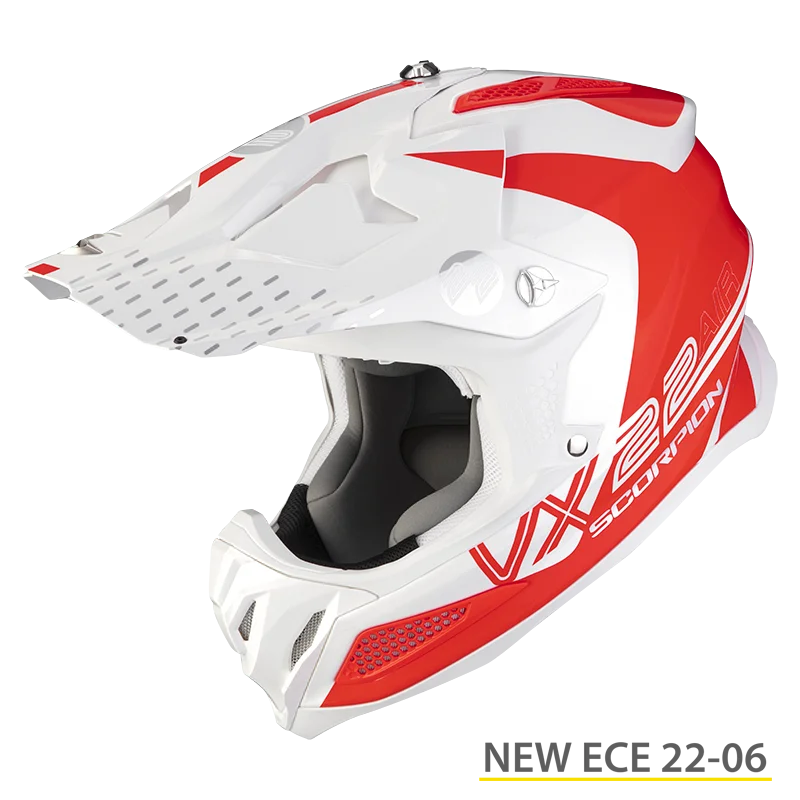 VX-22 AIR ARES WHITE-RED FLUO