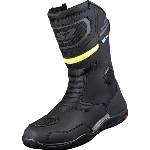 GOBY MAN BOOTS WP BLACK H-V YELLOW