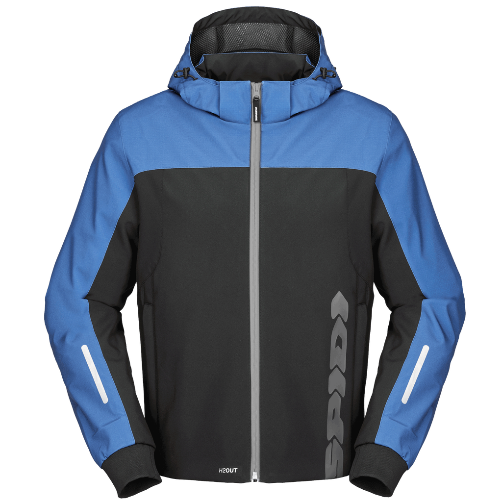 Spidi Hoodie H2Out Ii Black/Blue