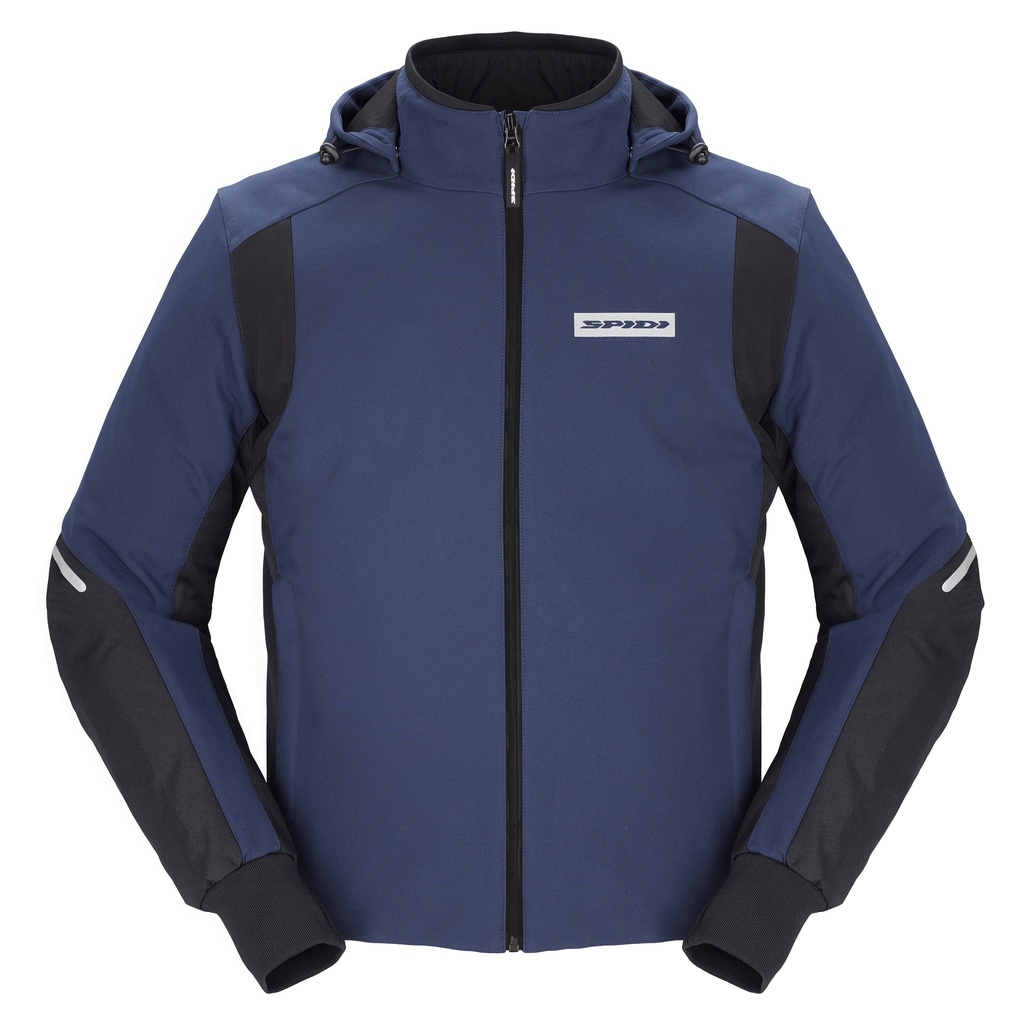 Spidi Hoodie Armor H2Out Black/Blue