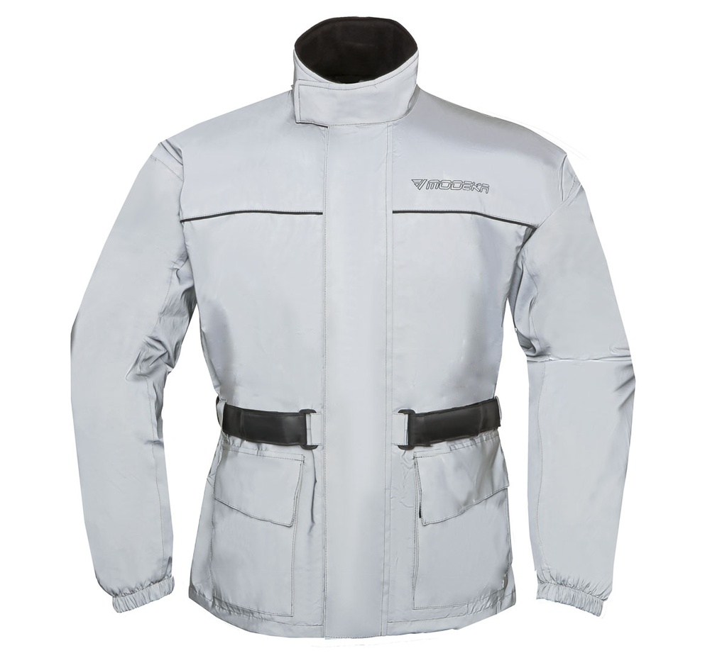 Modeka Rain Jacket Rain Silver Silver