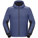 Spidi Hoodie Armor Light Sky-blue/Black