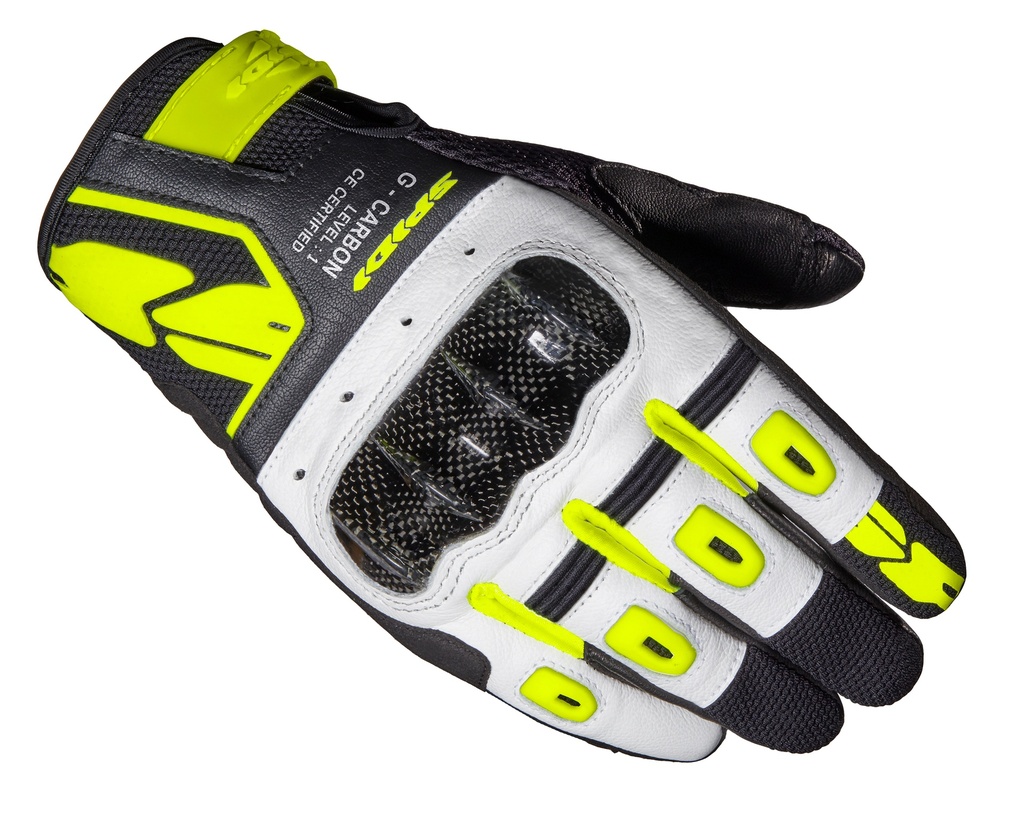 Spidi G-CARBON Black/Fluorescente yellow
