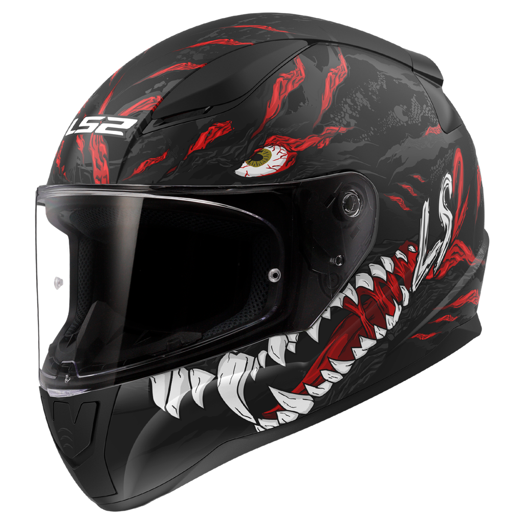 LS2 FF353 RAPID II KAIJU M.BLACK RED WHITE-06