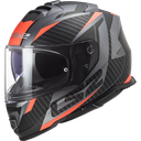LS2 FF800 STORM II RACER M.TITANIUM ORANGE-06