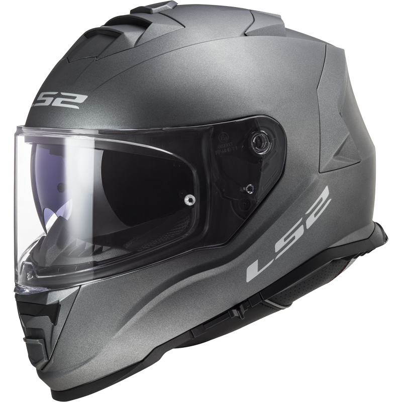LS2 FF800 STORM II SOLID MATT TITANIUM-06