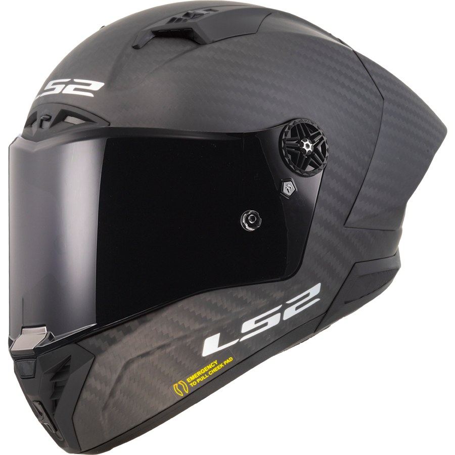 LS2 FF805 THUNDER GP AERO SPOILER M.BLACK-06