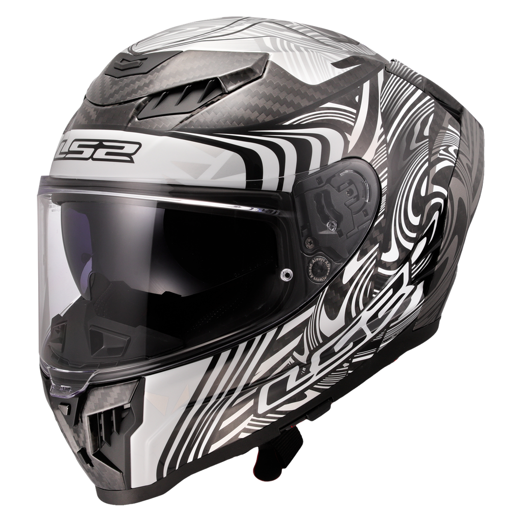 LS2 FF807 DRAGON ENTHUM SILVER
