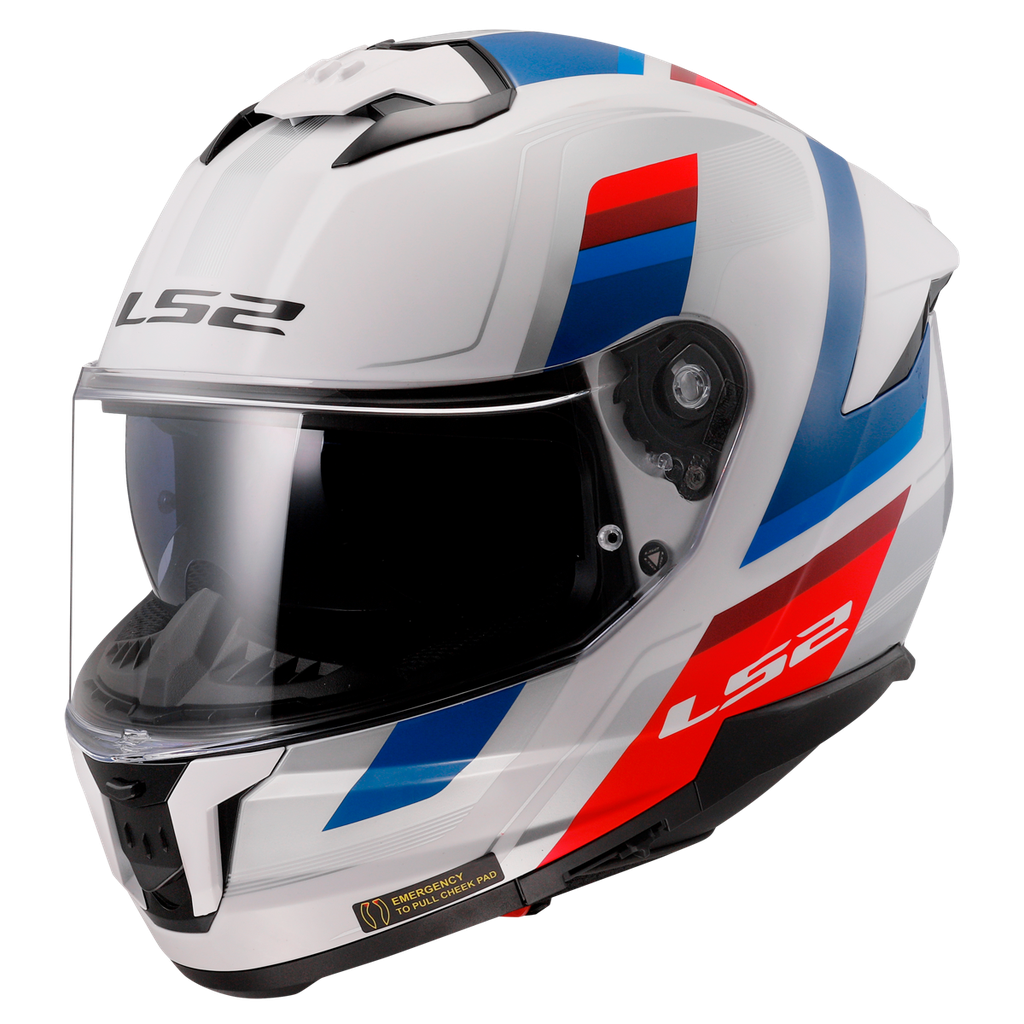 LS2 FF808 STREAM II VINTAGE WHITE BLUE RED-06