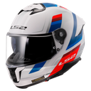 LS2 FF808 STREAM II VINTAGE WHITE BLUE RED-06