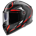 LS2 FF811 VECTOR II ALIZER BLACK RED-06