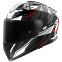 LS2 FF811 VECTOR II C SAVAGE WHITE RED GREY-06