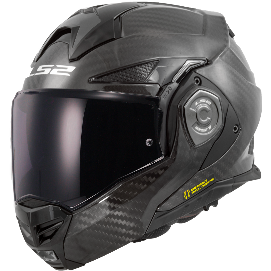 LS2 FF901 ADVANT X SOLID GLOSS CARBON-06
