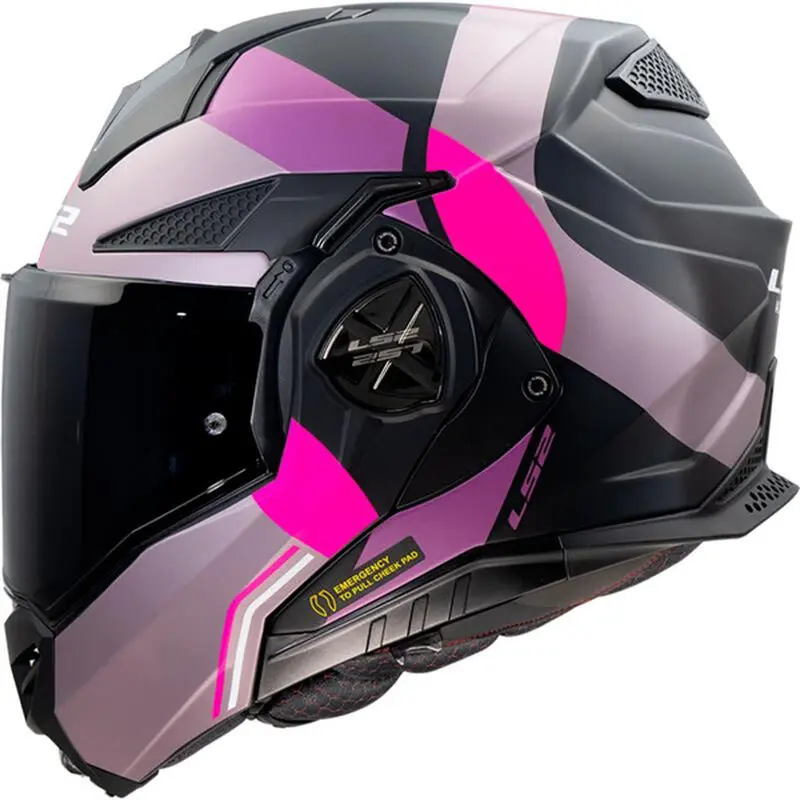 LS2 FF901 Advant X Ultra Grey Purple-06