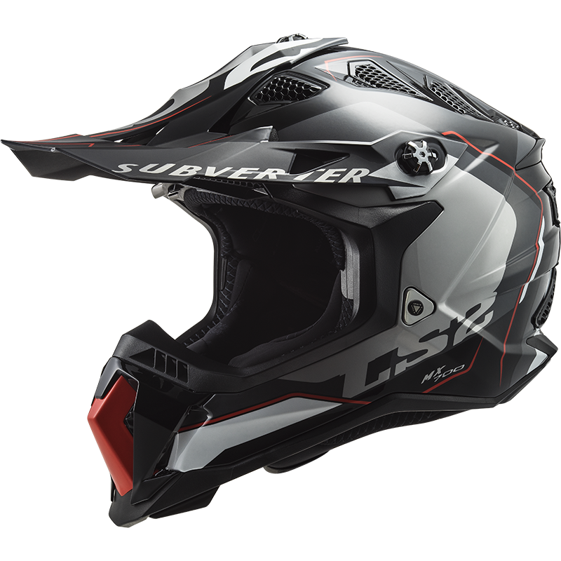 LS2 MX700 SUBVERTER ARCHED SILVER TITANIUM-06