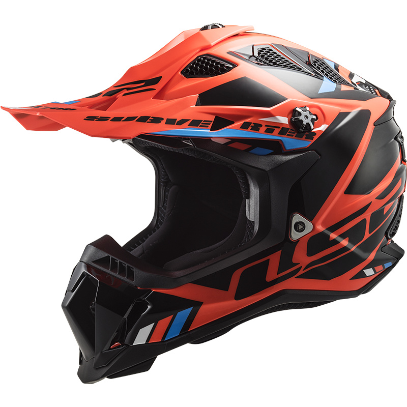 LS2 MX700 SUBVERTER STOMP FLUO ORANGE BLACK-06