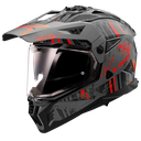 LS2 MX702 PIONEER II CRAZY MATT BLACK RED-06