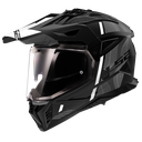 LS2 MX702 PIONEER II HILL MATT BLACK WHITE-06