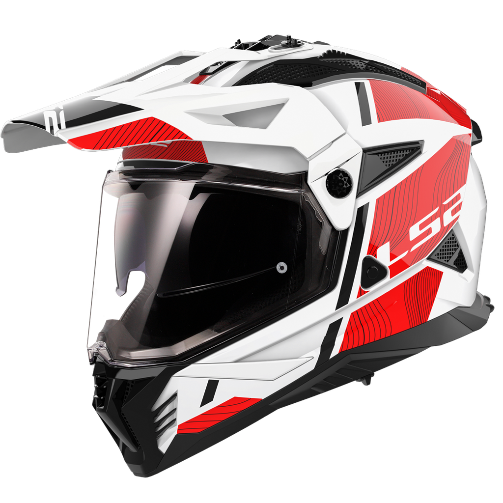 LS2 MX702 PIONEER II HILL WHITE RED-06
