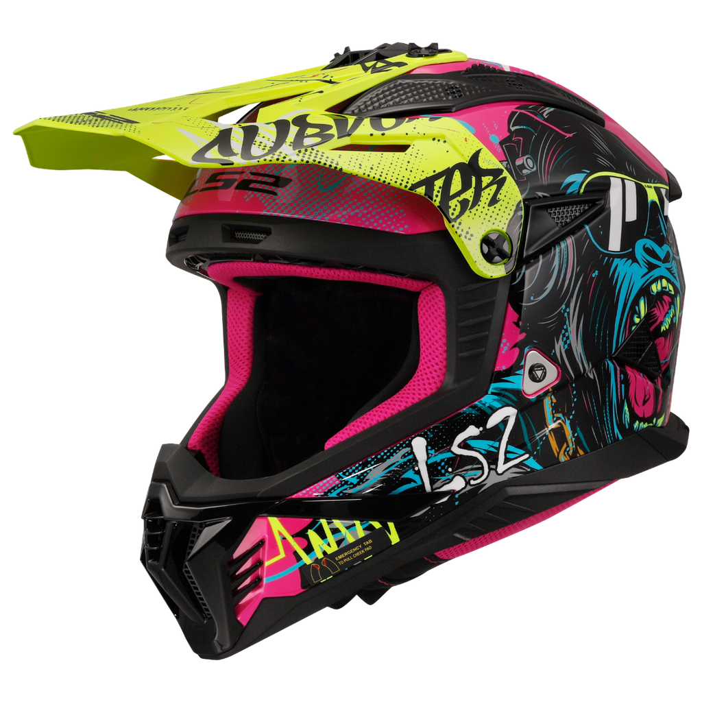 LS2 MX708 FAST II GORILLA PURPLE H-V YELLOW-06