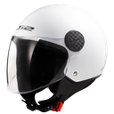 LS2 OF558 SPHERE II SOLID GLOSS WHITE-06