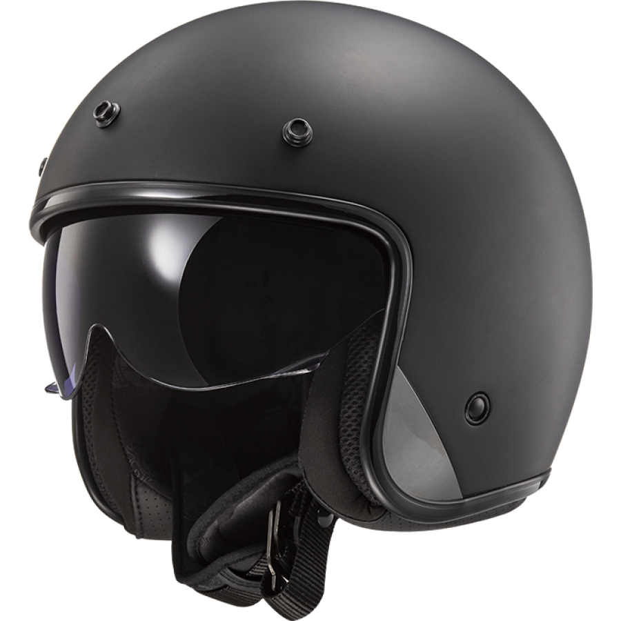 LS2 OF601 BOB II SOLID MATT BLACK-06