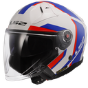 LS2 OF603 INFINITY II FOCUS WHITE BLUE RED-06