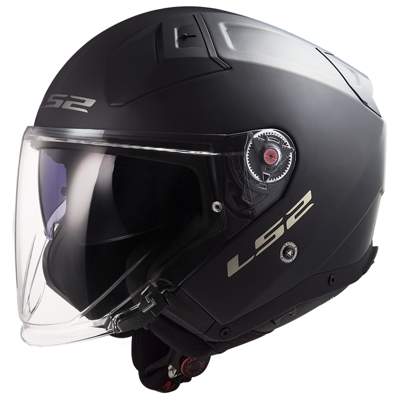 LS2 OF603 INFINITY II SOLID MATT BLACK-06