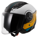 LS2 OF616 AIRFLOW II COVER WHITE BROWN-06