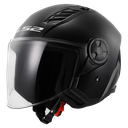 LS2 OF616 AIRFLOW II SOLID GLOSS BLACK-06