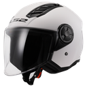 LS2 OF616 AIRFLOW II SOLID GLOSS WHITE-06