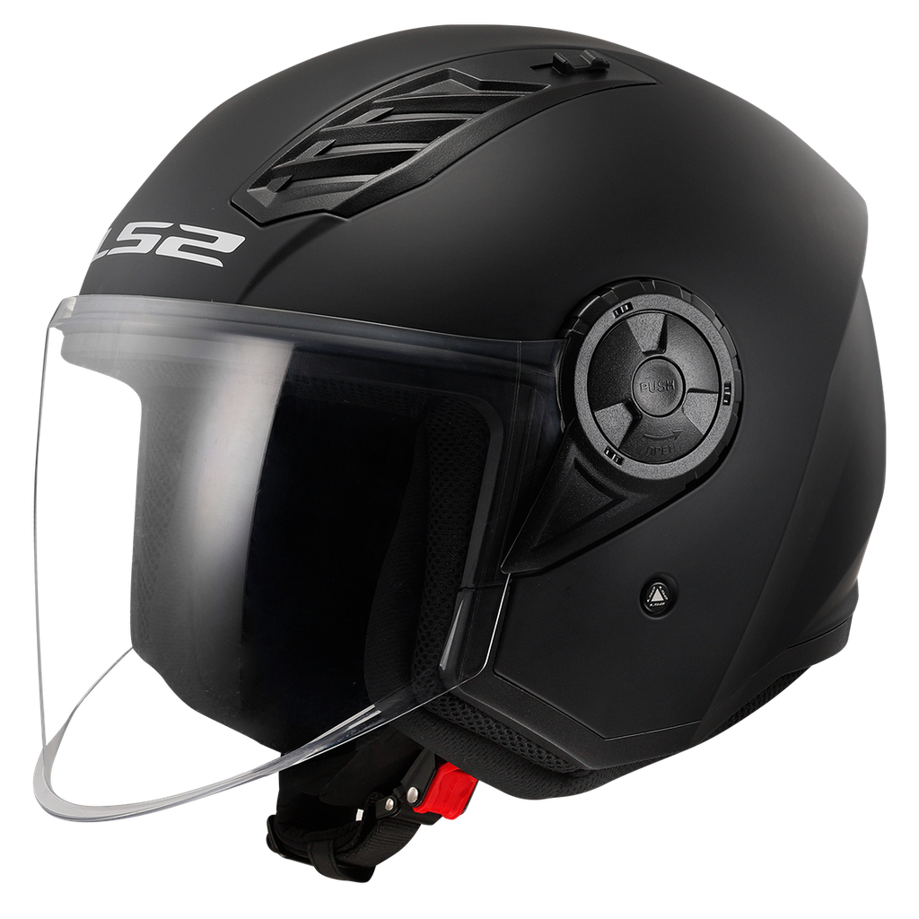 LS2 OF616 AIRFLOW II SOLID MATT BLACK-06