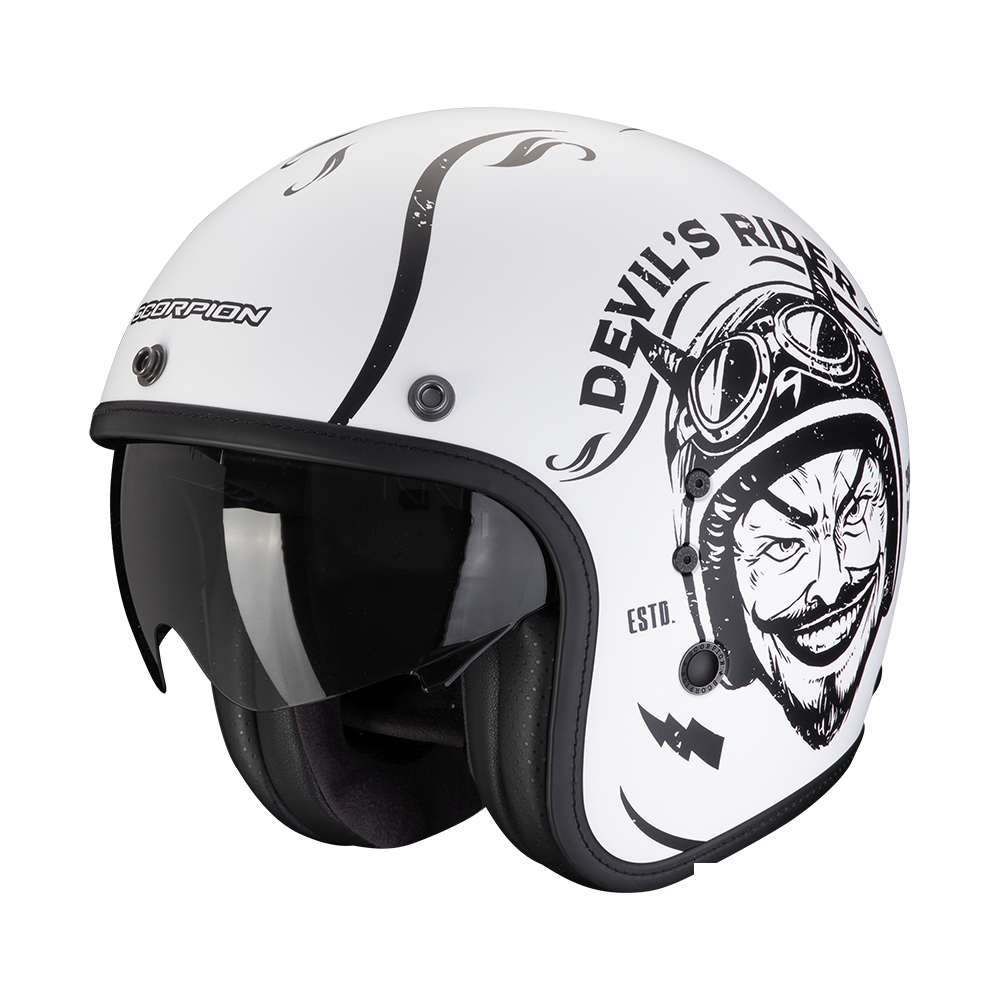 Scorpion  Belfast Evo Romeo Matt White-Black