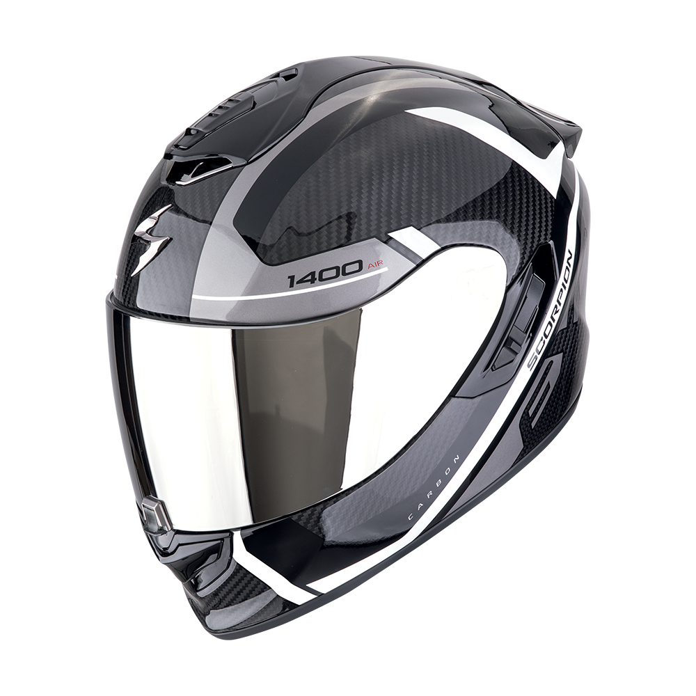 Scorpion  Exo-1400 Evo Carbon Air Enko Black-Silver-White