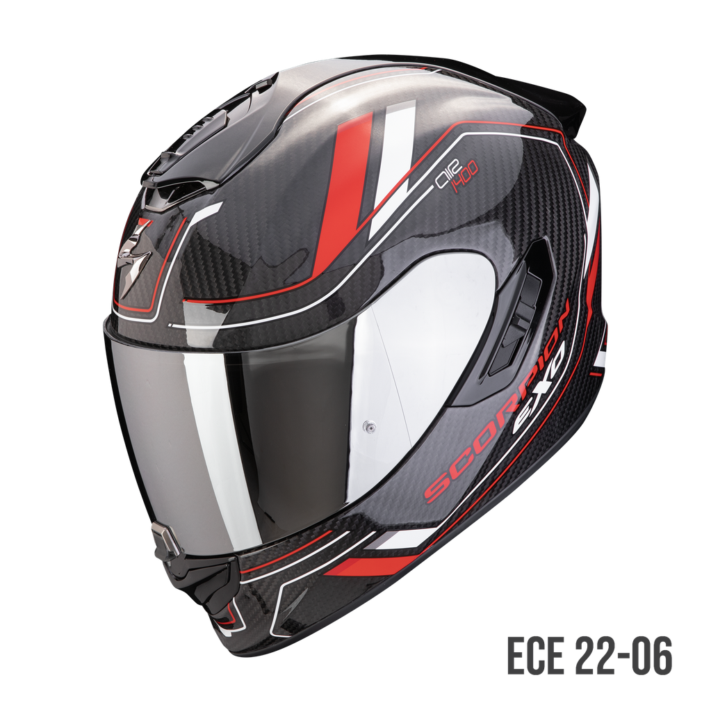 Scorpion  Exo-1400 Evo Carbon Air Mirage Black-Red-White