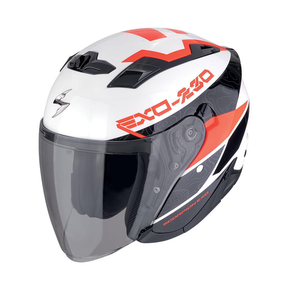 Scorpion  Exo-230 Band White-black-red
