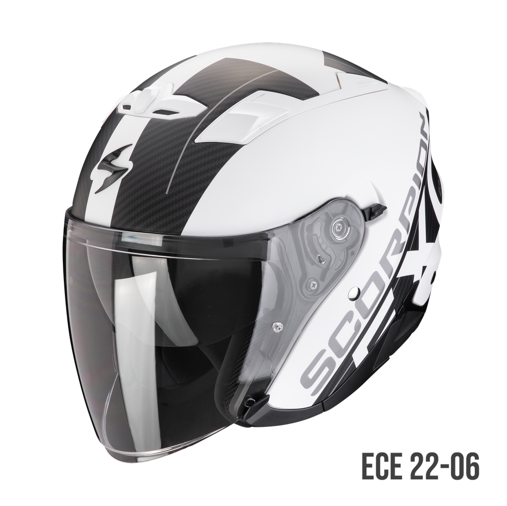 Scorpion  Exo-230 Qr Matt White-Black