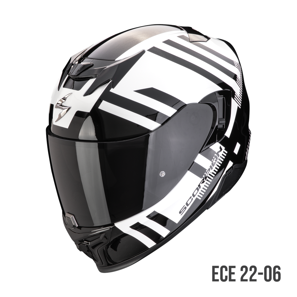 Scorpion  Exo-520 Evo Air Banshee Pearl White-Black