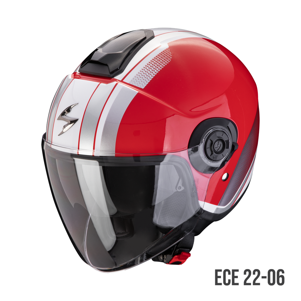 Scorpion  Exo-City Ii Vel Red-White