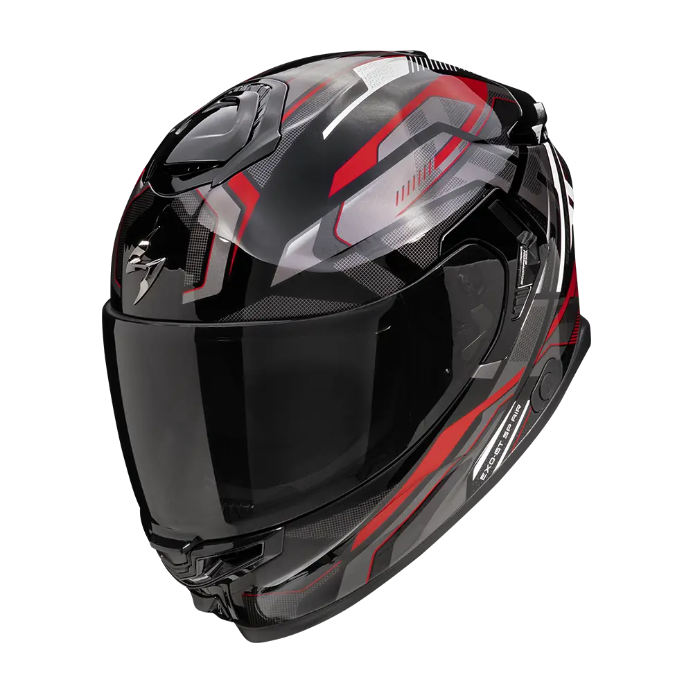 Scorpion  Exo-Gt Air Agusta Black-Grey-Red