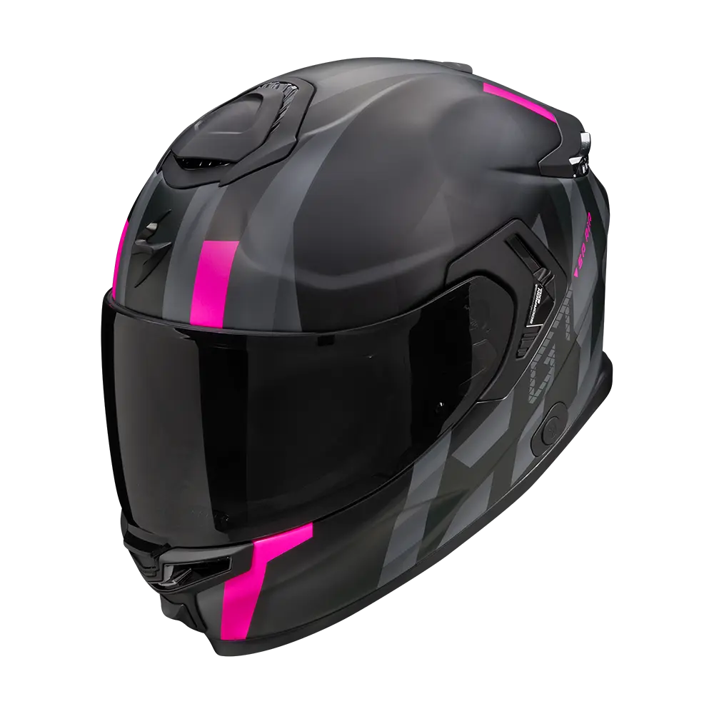 Scorpion  Exo-Gt Sp Air Touradven Matt Black-Pink