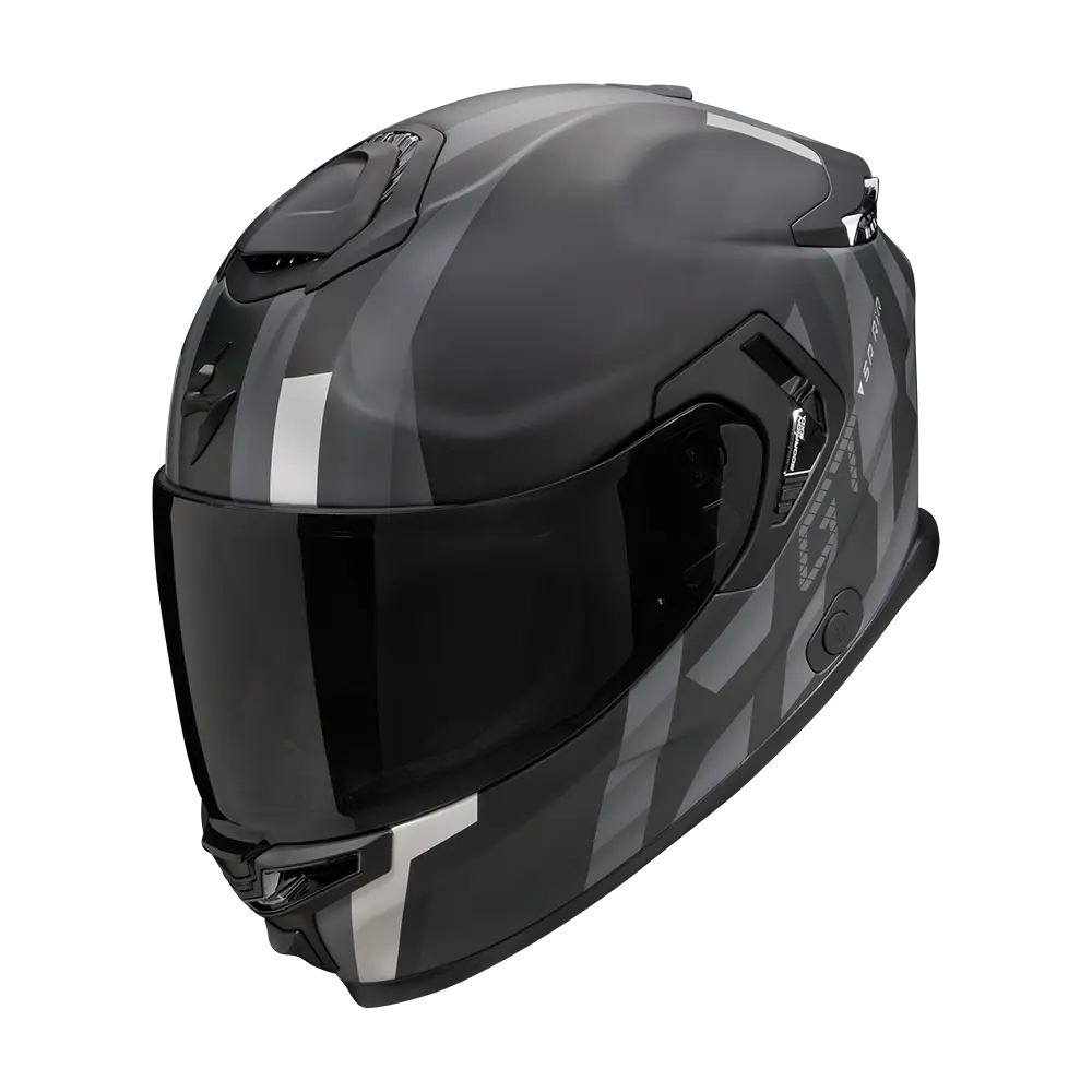 Scorpion  Exo-Gt Sp Air Touradven Matt Black-Silver