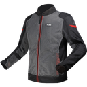 LS2 AIRY EVO MAN JACKET GREY BLACK RED