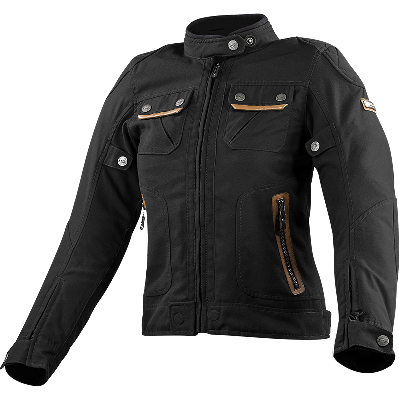 LS2 BULLET LADY JACKET BLACK