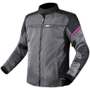 LS2 RIVA LADY JACKET BLACK DARK GREY PINK
