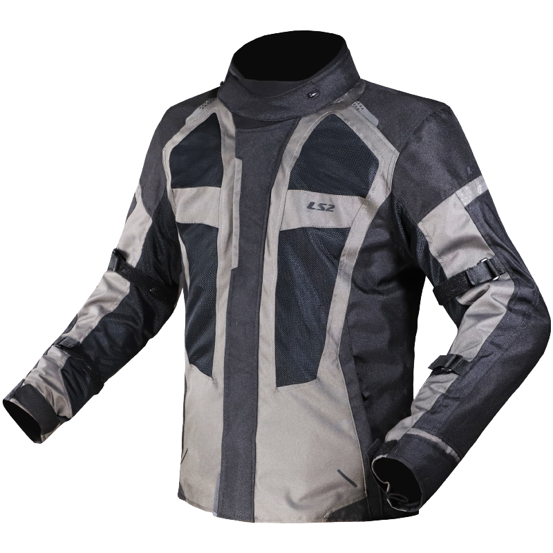 LS2 SCOUT LADY JACKET BLACK DARK GREY