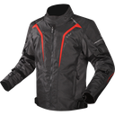 LS2 SEPANG MAN JACKET BLACK GREY RED