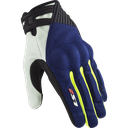 LS2 DART 2 MAN GLOVES BLUE H-V YELLOW