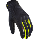 LS2 JET 2 MAN GLOVES BLACK H-V YELLOW