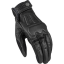 LS2 RUST MAN GLOVES BLACK LEATHER